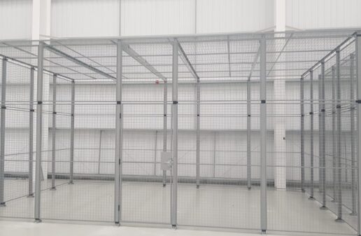 Security cages and partitions